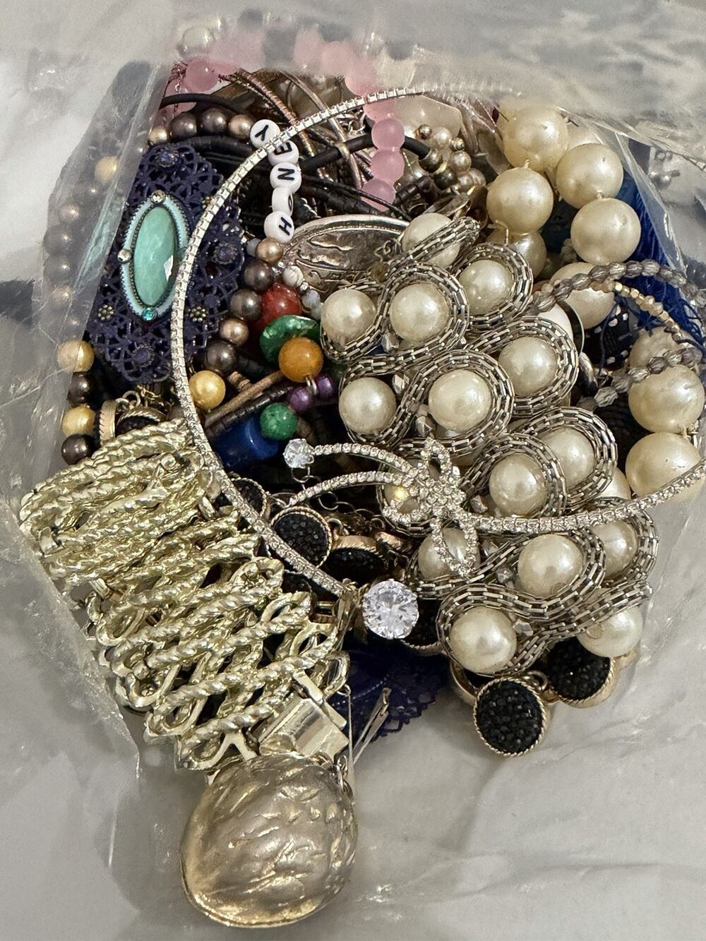 Jewelry Lot Craft Junk Harvest Wearable Mix 4 lbs